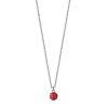 Collana donna Luca Barra con Cristallo Rosso CK1692