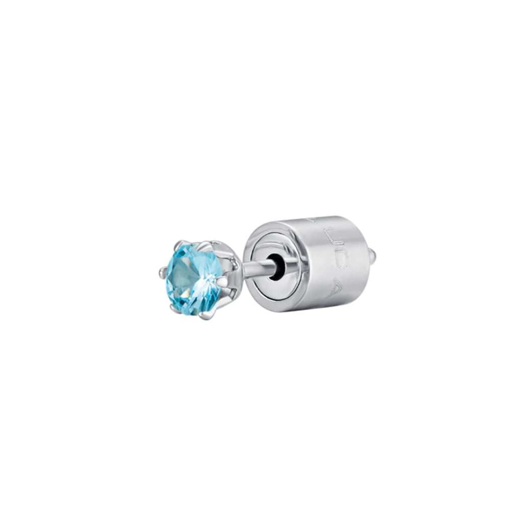 Orecchino-singolo-donna-Luca-Barra-con-Cristallo-Azzurro-OK1162 Orecchino singolo donna Luca Barra con Cristallo Azzurro OK1162