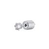 Orecchino singolo donna Luca Barra con Cristallo Bianco OK1154