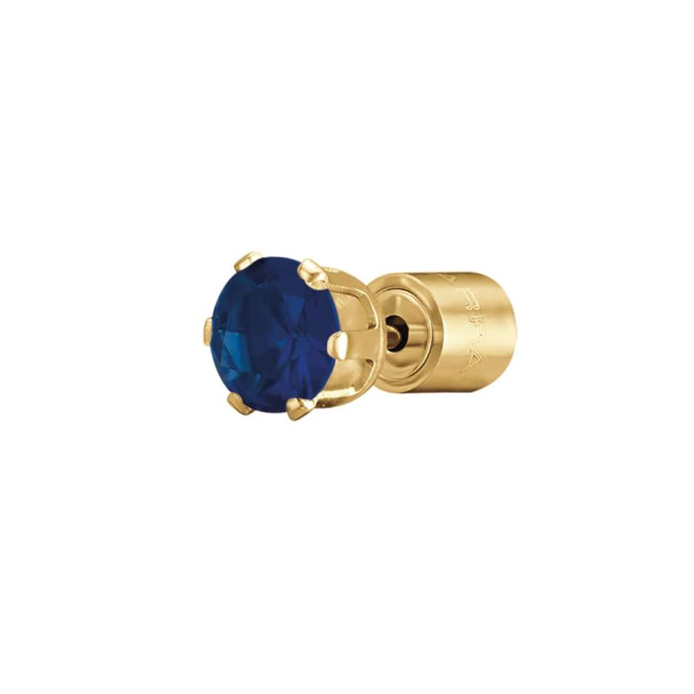 Orecchino-singolo-donna-Luca-Barra-con-Cristallo-Blu-OK1167 Orecchino singolo donna Luca Barra con Cristallo Blu OK1167
