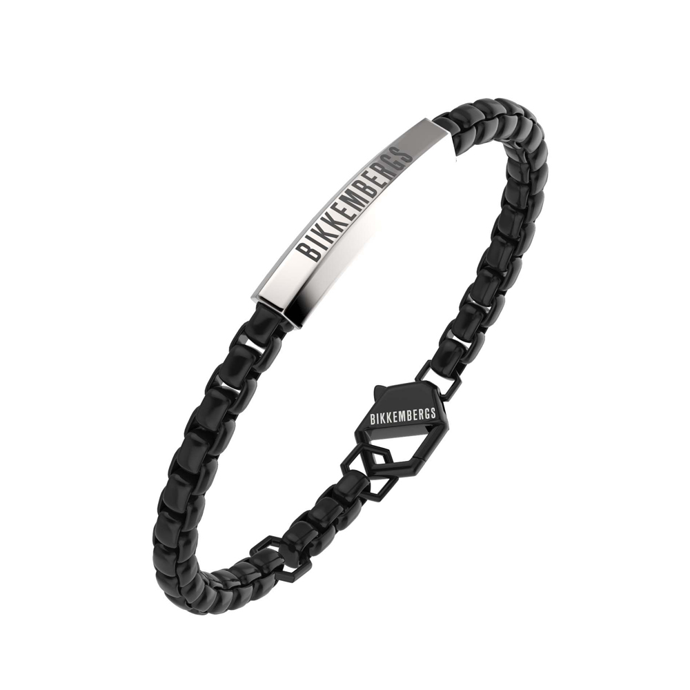 Bracciale-Uomo-Bikkembergs-BOLT-con-Diamanti-BOLB03BW Bracciale Uomo Bikkembergs BOLT con Diamanti BOLB03BW