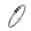 Bracciale Uomo Bikkembergs BOLT con diamanti BOLB02WB