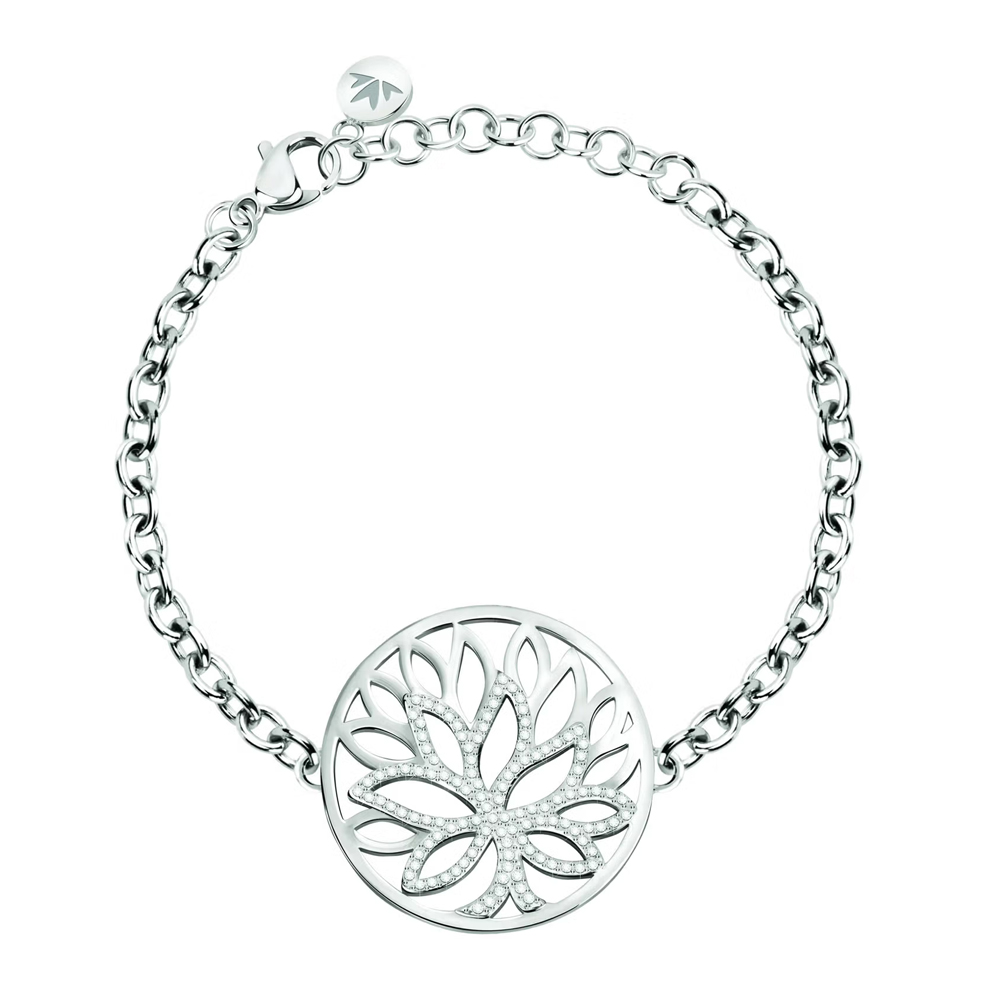 Bracciale-donna-Morellato-con-Fiore-di-Loto-SATD12 Bracciale donna Morellato con Fiore di Loto SATD12