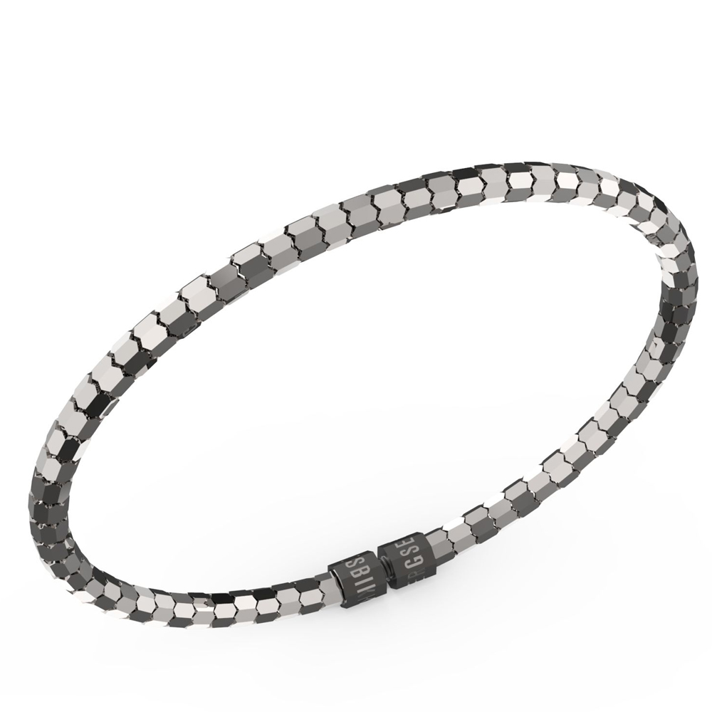 Bracciale-uomo-Bikkembergs-Geometrics-GEOB01WW Bracciale uomo Bikkembergs Geometrics GEOB01WW