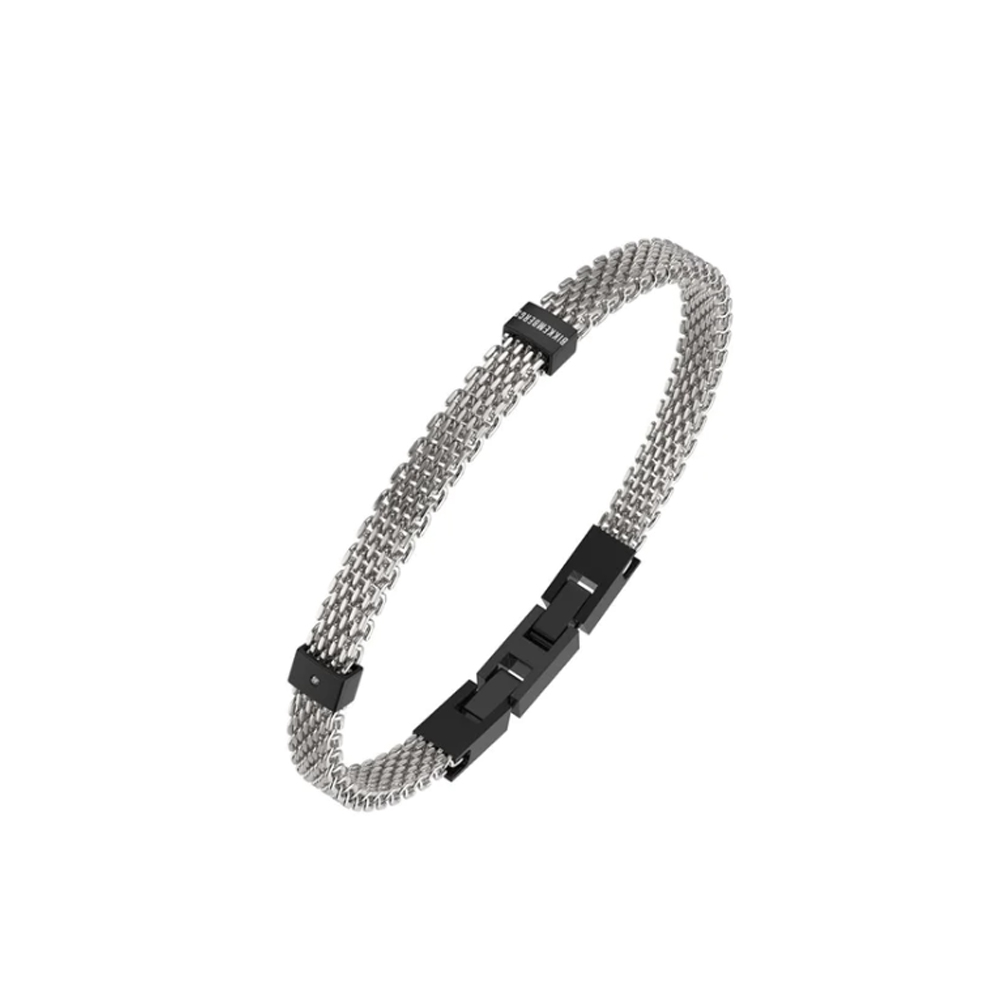 Bracciale-uomo-Bikkembergs-Milano-con-Diamanti-MILB01WB Bracciale uomo Bikkembergs Milano con Diamanti MILB01WB