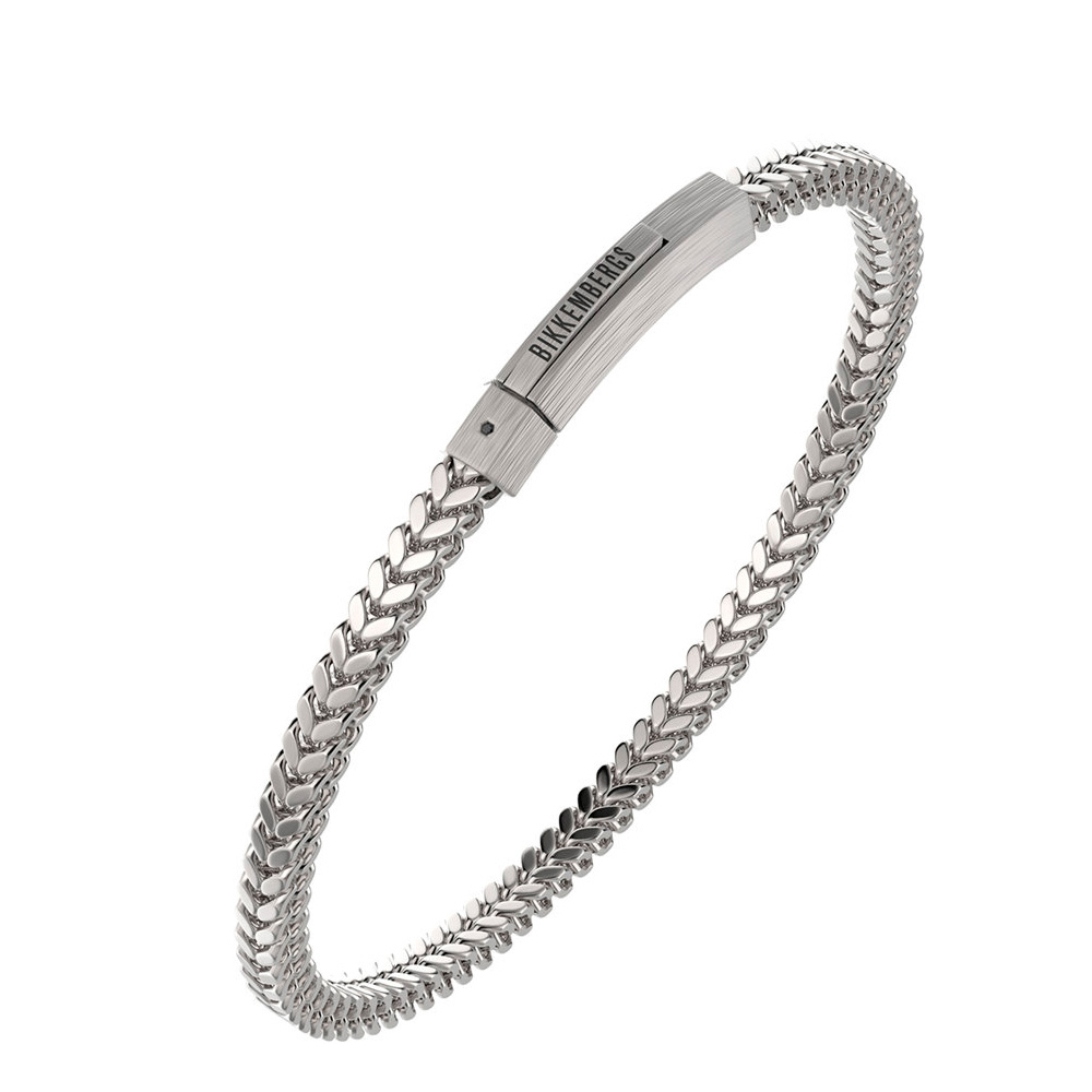 Bracciale-uomo-Bikkembergs-Spin-con-Diamanti-SPIB02WW Bracciale uomo Bikkembergs Spin con Diamanti SPIB02WW