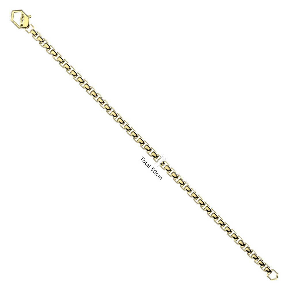 Collana-a-catena-uomo-con-Diamanti-Bikkembergs-Skin-SKIN02GG Collana a catena uomo con Diamanti Bikkembergs Skin SKIN02GG