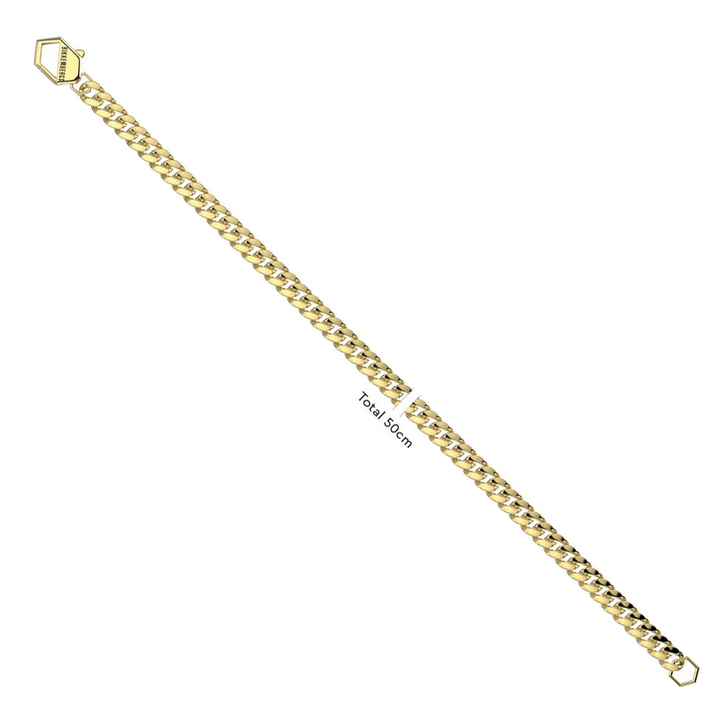 Collana-a-catena-uomo-con-Diamanti-Bikkembergs-Skin-SKIN04GG Collana a catena uomo con Diamanti Bikkembergs Skin SKIN04GG