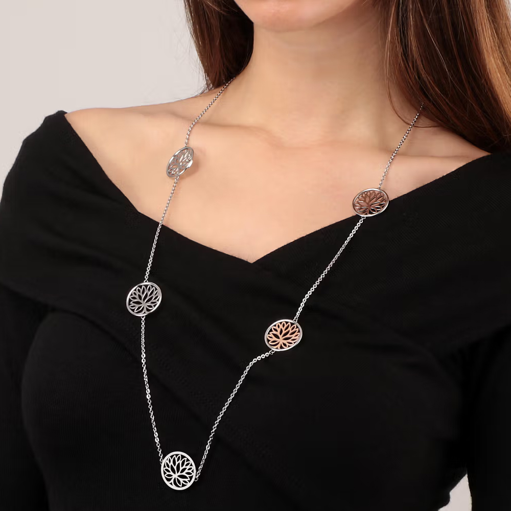 Collana-donna-Morellato-con-Albero-Della-Vita-SATD01 Collana donna Morellato con Albero Della Vita SATD01