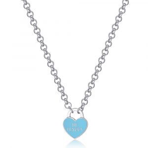 Collana donna S’agapo’ con Cuore linea Be My Always SBM83