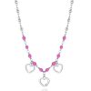 Collana donna S’agapo’ con Cuori linea Vibes SVB10
