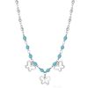 Collana donna S’agapo’ con Farfalle linea Vibes SVB11