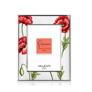 Cornice in argento laminato Valenti Papavero 9×13 52110-3L