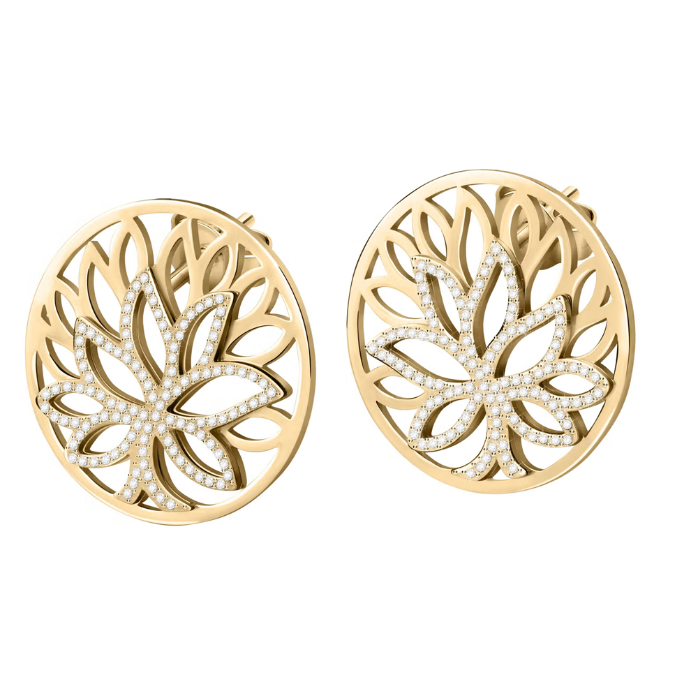 Orecchini-donna-Morellato-con-Fiore-di-Loto-SATD27 Orecchini donna Morellato con Fiore di Loto SATD27