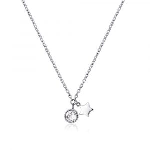 Collana Donna in Acciaio S'Agapo' LUCKY LIGHT SKT23