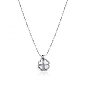 Collana Donna in Acciaio Dorato S’Agapo’ MESSAGE SSG21