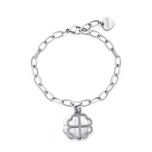 Bracciale Donna in Acciaio S’Agapo’ MESSAGE SSG23
