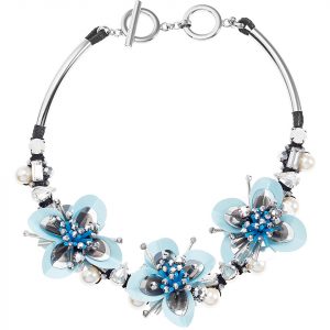 Collana Donna con Perline Cristalli e Strass Ottaviani 500345C