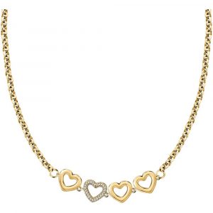 Collana in Acciaio Dorato Donna Morellato SAVO23