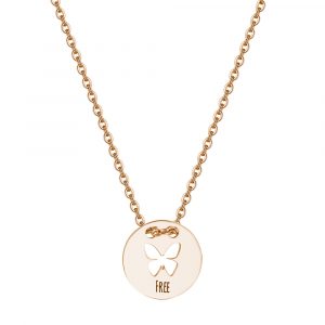 Collana Donna in Acciaio Rosato S'Agapo' BE MY ALWAYS SBM12