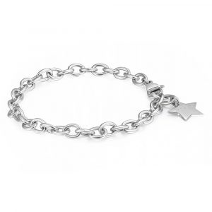 Bracciale Donna con Stella in Acciaio S'Agapo' SHAC55