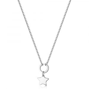 Collana Donna con Stella in Acciaio S'Agapo' SHAC53