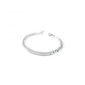 Bracciale Uomo in Acciaio S'Agapo' GREY SGR11