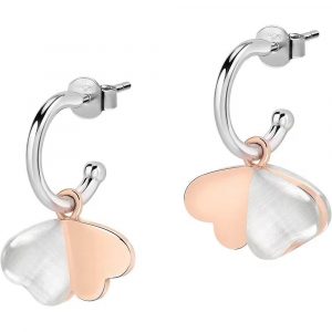 Orecchini Donna in Argento Morellato Doppio Cuore SASM06
