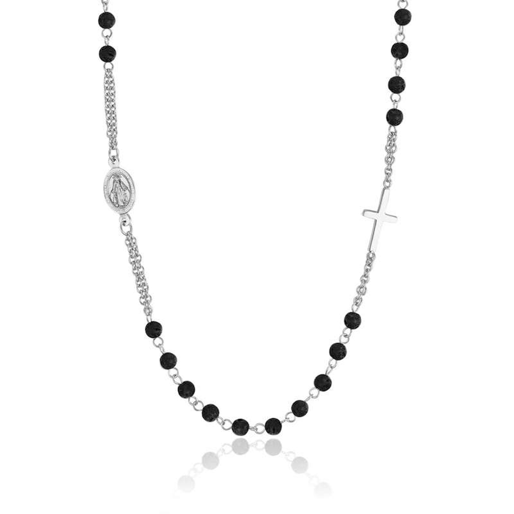 Collana-rosario-uomo-Luca-Barra-cl218