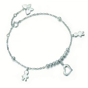 Bracciale in Argento Donna Melitea Farfalle MB150