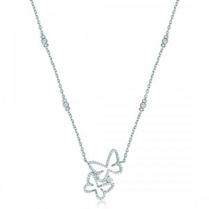 Collana in Argento Donna Melitea Farfalle MC235