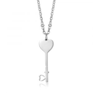Collana Donna in Acciaio con Chiave Luca Barra CK1248