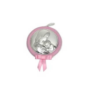 Medaglione culla  Madonna con Bambino Valenti 10496-2RA