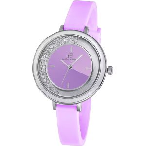 Orologio in Silicone Viola Donna Luca Barra BW340