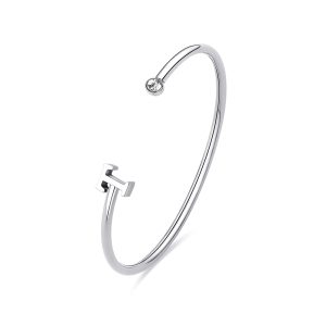 Bracciale Rigido donna con Iniziale T S’agapo’ SCK230