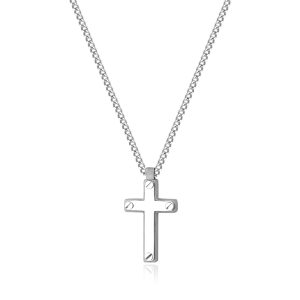 Collana con Croce Uomo in Acciaio S'agapo' SPD08