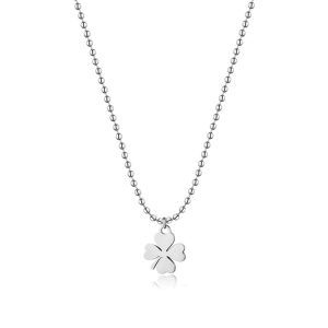 Collana con Pendente a Forma di Quadrifoglio Donna S'agapo' SSM005