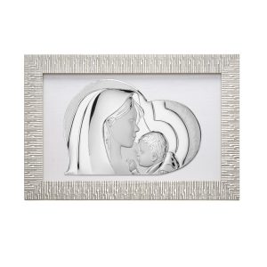Quadro con Maternità in Argento Laminato Eventi EV5160-02A
