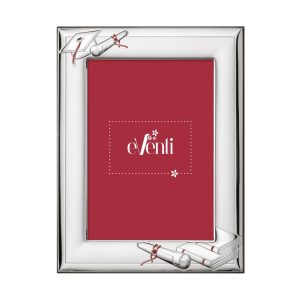 Cornice per Laurea in Argento Laminato 10x15 Eventi EV8000-10