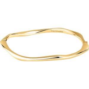 Bracciale Donna in Acciaio Dorato Rigido Trussardi TJAXA01