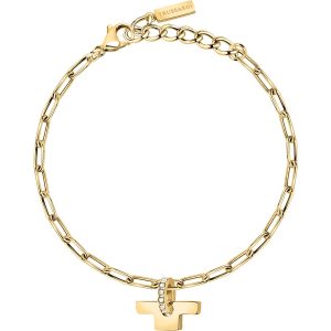 Bracciale Donna in Acciaio Dorato Trussardi TJAXC24