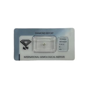 Cofanetto con Diamante in Blister 0,14Ct