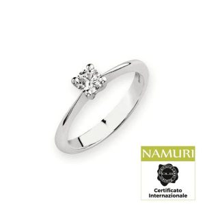 Anello Donna Solitario con Diamanti Namuri AS146/25