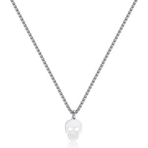 Collana Uomo in Acciaio con Teschio S'agapo' SRB01