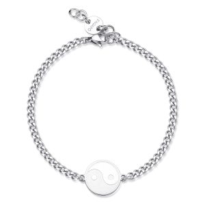 Bracciale Uomo in Acciaio con Ying e Yang S'agapo' SRB14