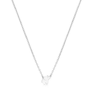 Collana Donna in Acciaio con Pendente con Elefantino S’Agapo' SCK256