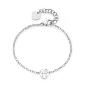 Bracciale Donna in Acciaio con Gufetto S’Agapo SCK262