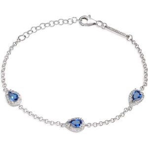 Bracciale in Argento con Cristalli Blu Donna Morellato SAIW11