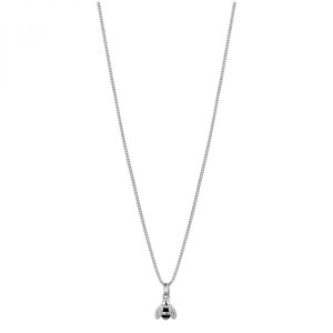 Collana con Pendente A Forma di Ape con Cristalli Bianchi in Argento Donna Rosato RZAL025