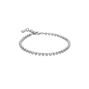 Bracciale con Palline Argentate in Argento Donna Rosato RZB012